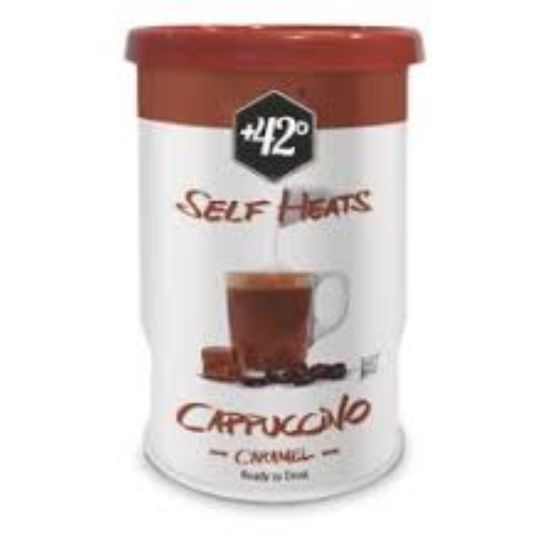 SELF HEATS CAPPUCCINO CARAMEL 205ML